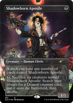 Shadowborn Apostle (681) (Borderless) - Foil