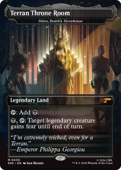 Terran Throne Room [Shizo, Death's Storehouse] (0030) (Borderless) (SDS) - Foil