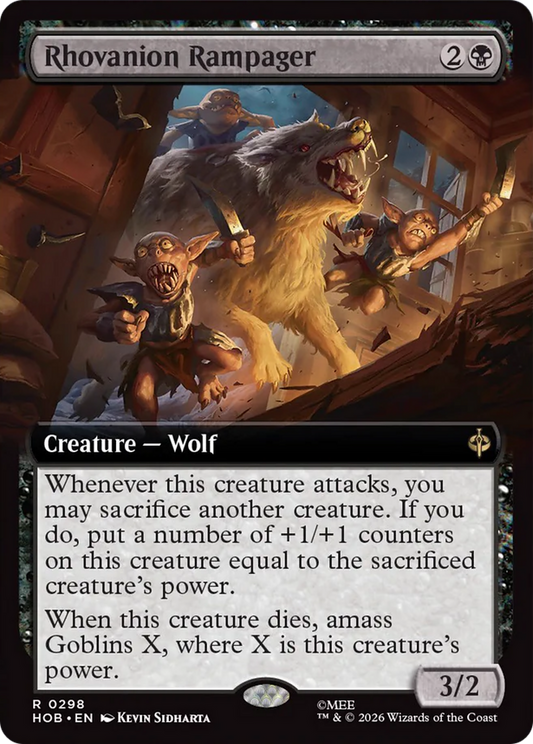 Rhovanion Rampager (0298) (Extended Art) (HOB) - Foil