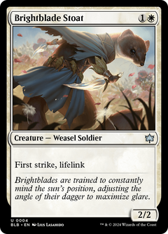 Brightblade Stoat - Foil