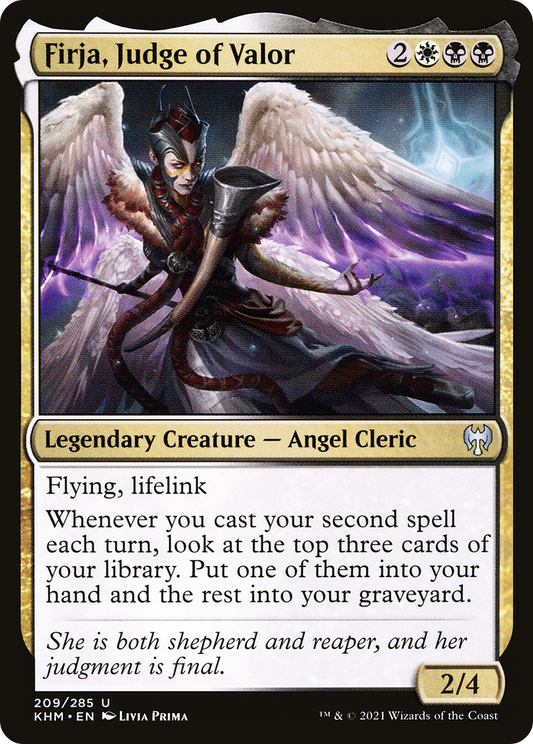 Firja, Judge of Valor