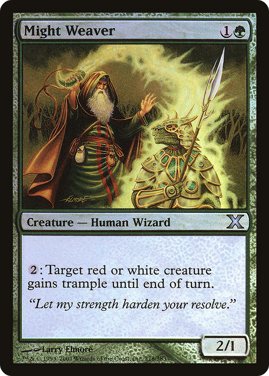 Might Weaver - Foil
