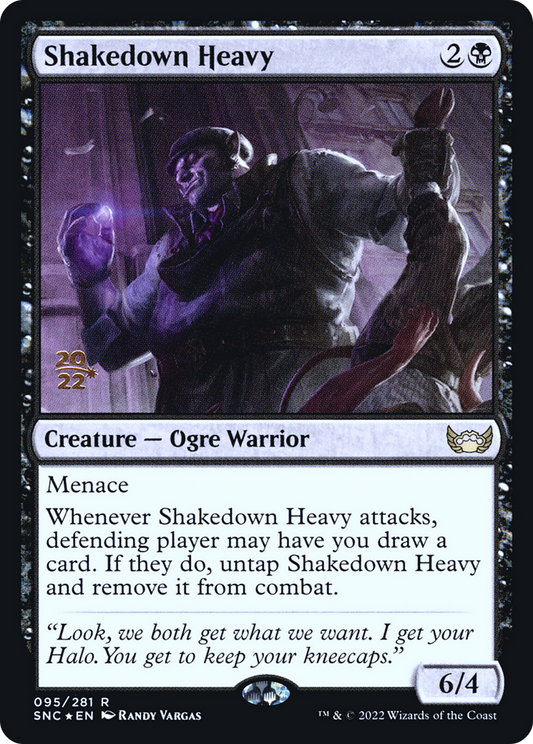 Shakedown Heavy (095) (Prerelease) (PSNC) - Foil