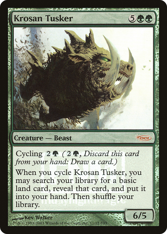 Krosan Tusker (011) (FNM) - Foil