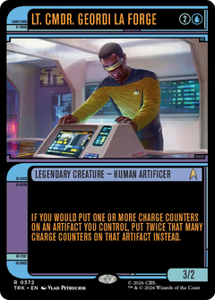Lt. Cmdr. Geordi La Forge (0372) (Showcase) (TRK) - Foil
