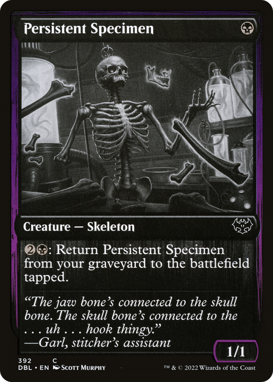 Persistent Specimen - Foil