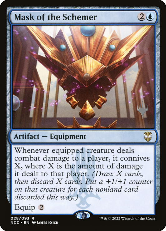 Mask of the Schemer (028) (Promo Pack) - Foil