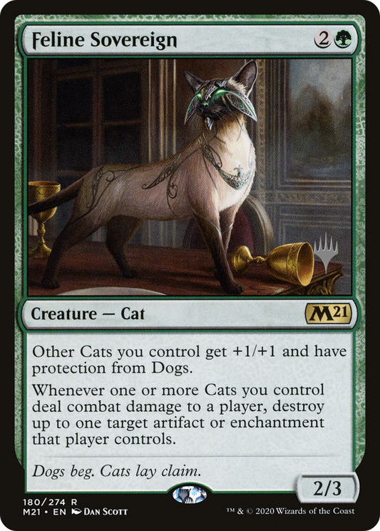 Feline Sovereign (180) (Promo Pack) - Foil