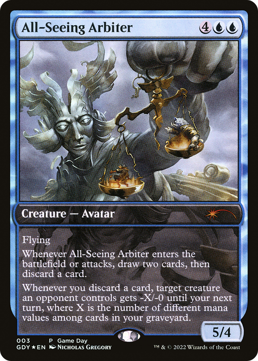 All-Seeing Arbiter (003) (Game Day) - Foil