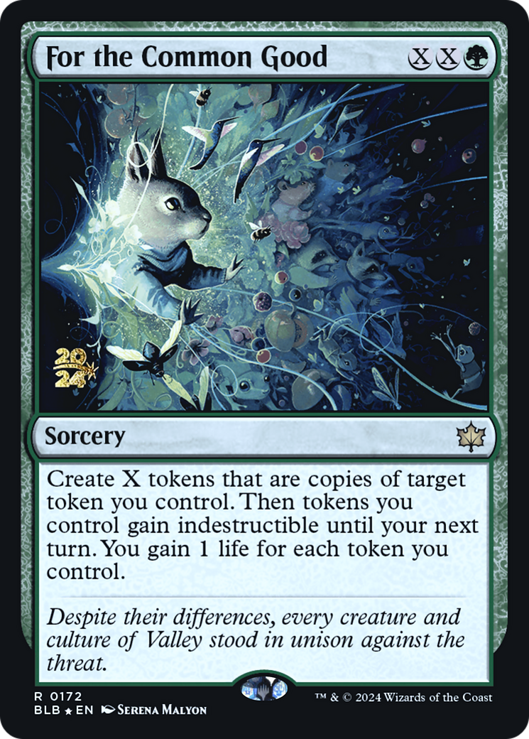 For the Common Good (0172) (Prerelease) - Foil