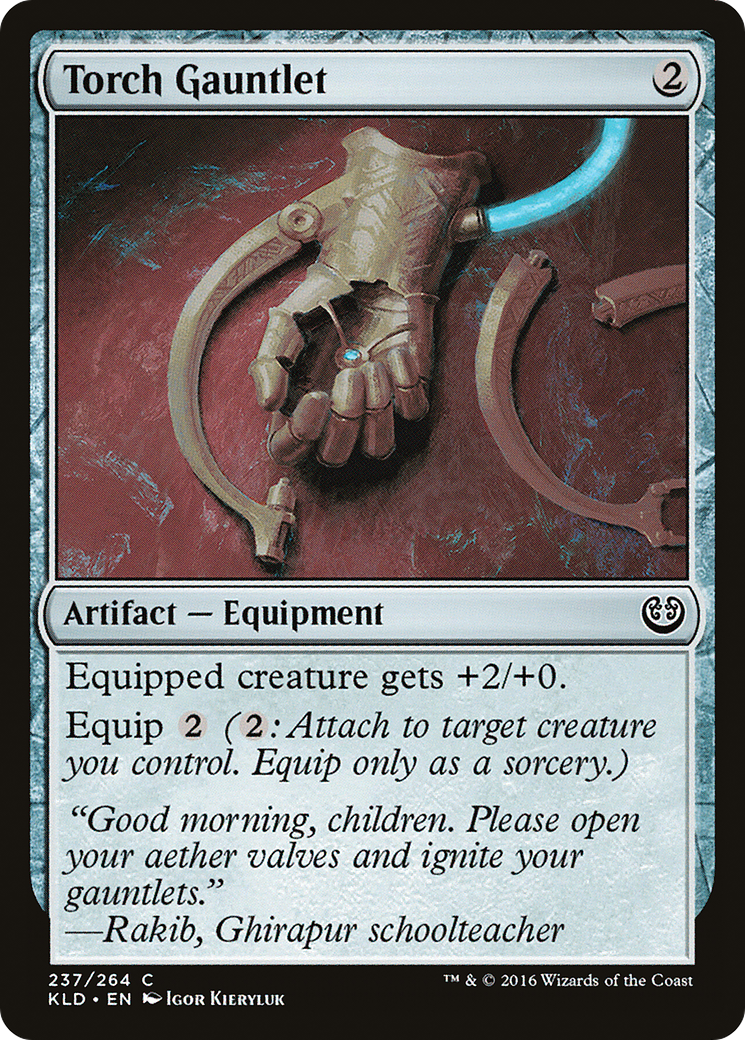 Torch Gauntlet - Foil