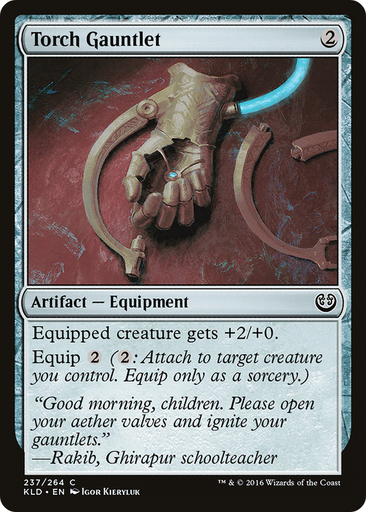 Torch Gauntlet - Foil