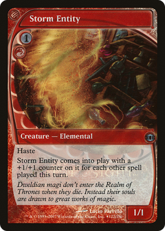 Storm Entity (122) (Launch) (PFUT) - Foil