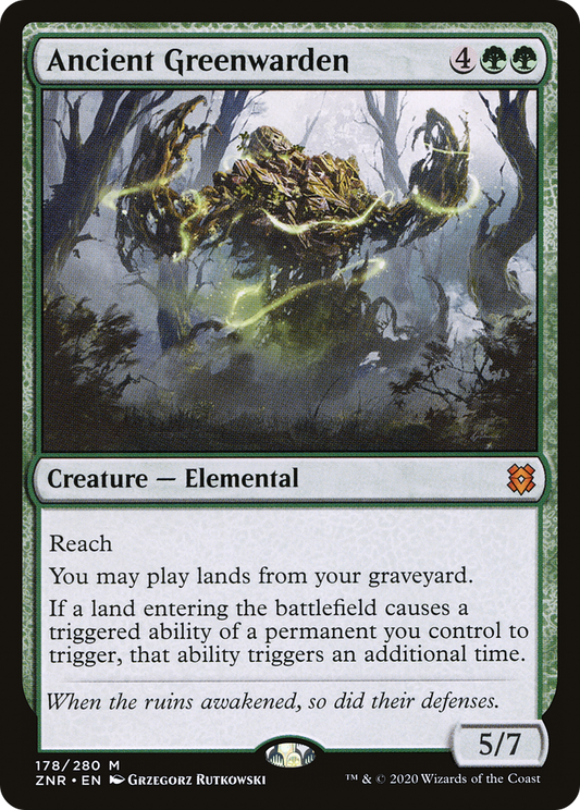 Ancient Greenwarden - Foil