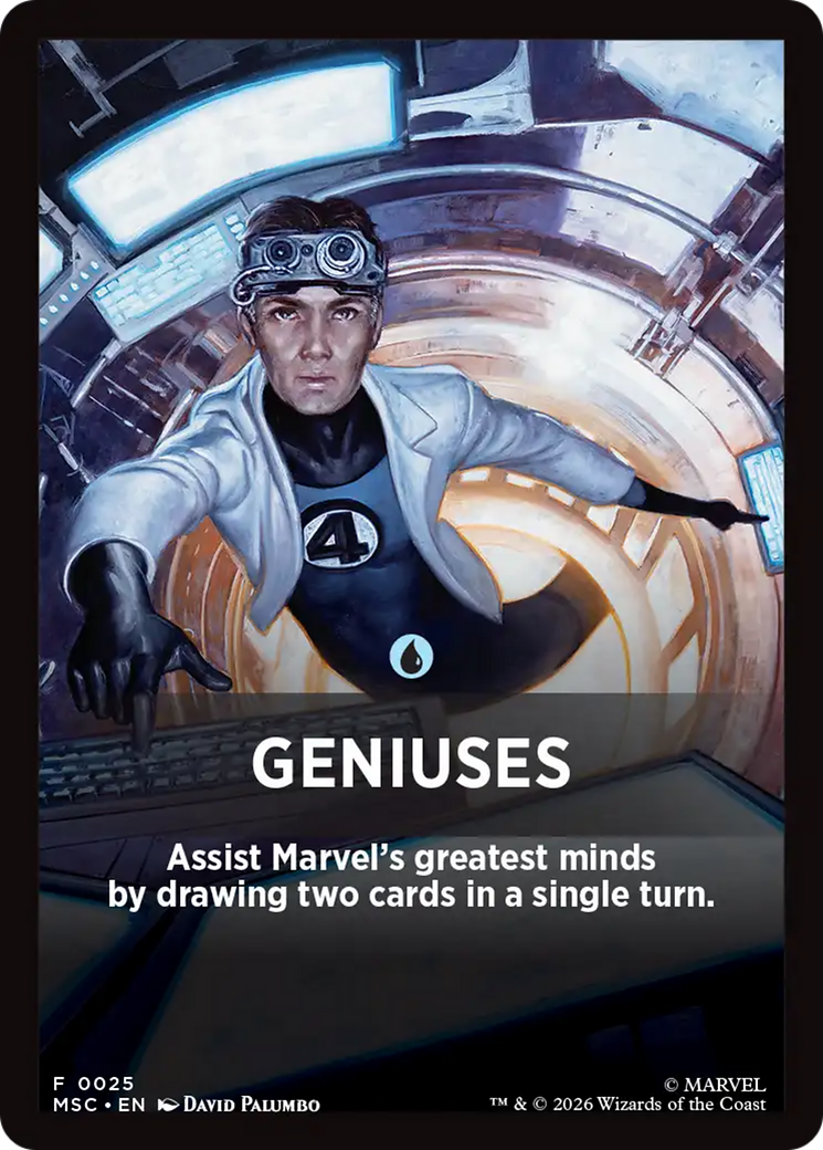 Geniuses (0025) (Theme Card) (FMSC)