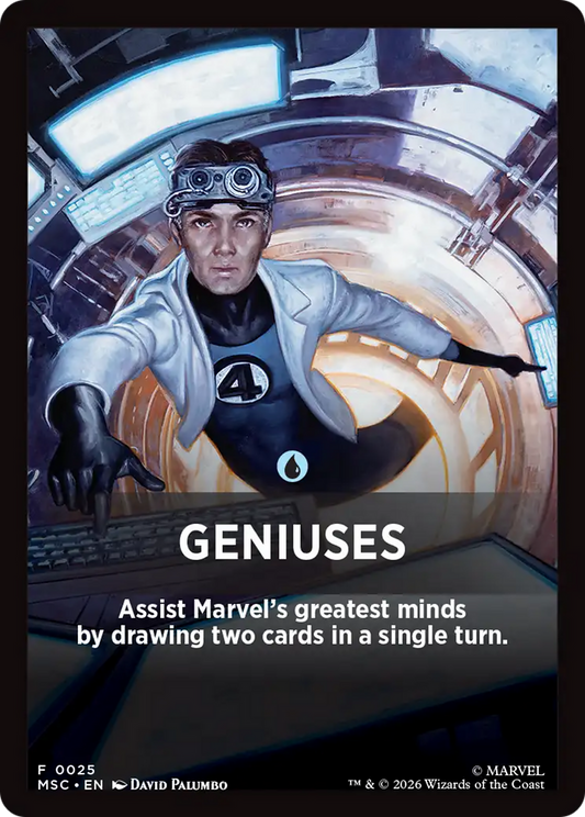 Geniuses (0025) (Theme Card) (FMSC)