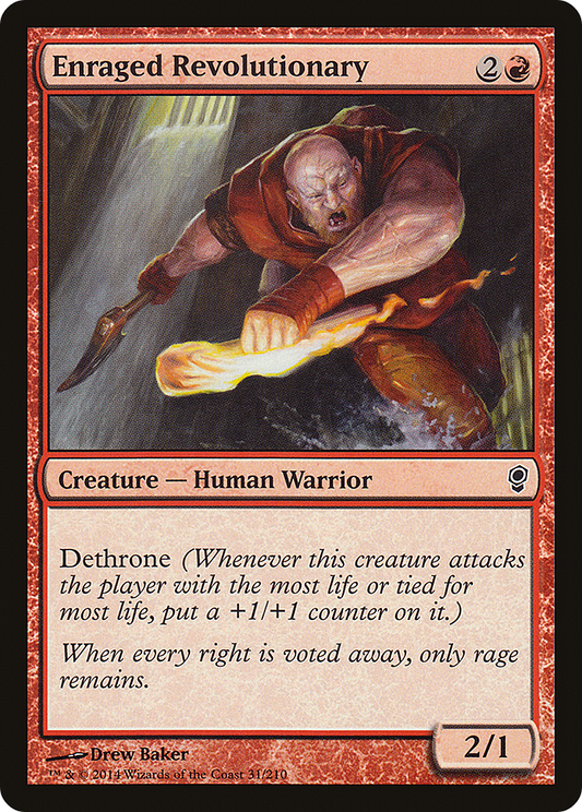 Enraged Revolutionary - Foil