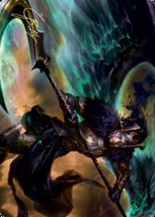 Vengeful Reaper (29/81) Art Card (AKHM) - Gold-Stamped Signature