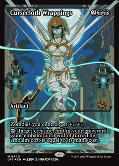 Cursecloth Wrappings (0400) (Japanese) (Showcase) (DFT) - Foil