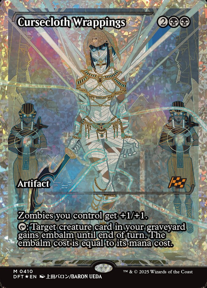 Cursecloth Wrappings (0410) (Japanese) (Showcase) (DFT) - Fracture Foil