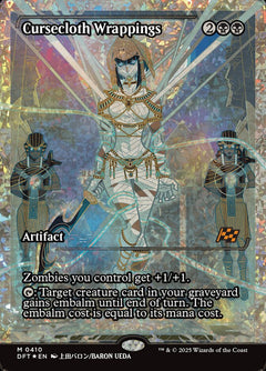 Cursecloth Wrappings (0410) (Japanese) (Showcase) (DFT) - Fracture Foil
