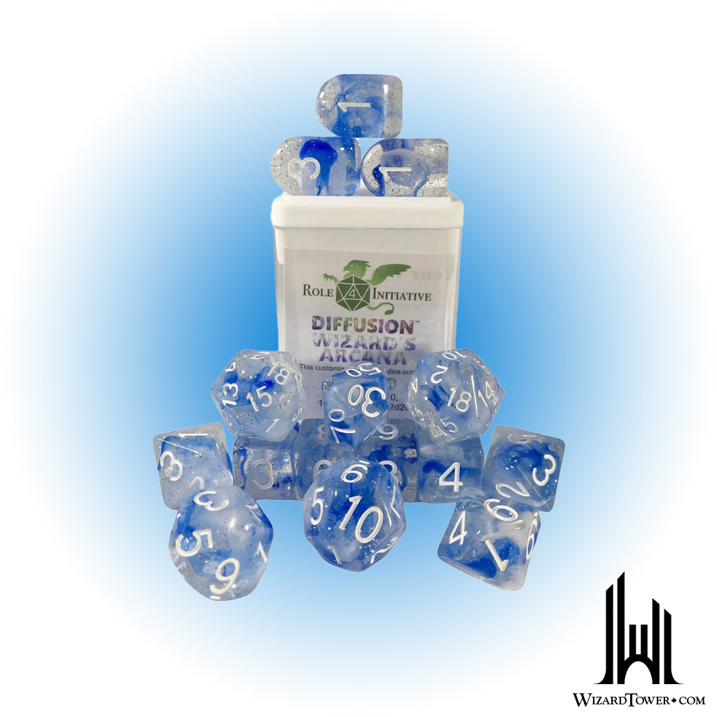 Dice Set - Diffusion Wizard's Arcana Symbol 15ct