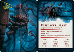 Displacer Beast (08/81) Art Card (AAFR) - Gold-Stamped Signature