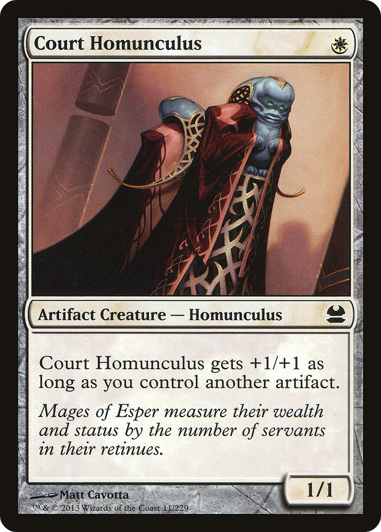 Court Homunculus - Foil