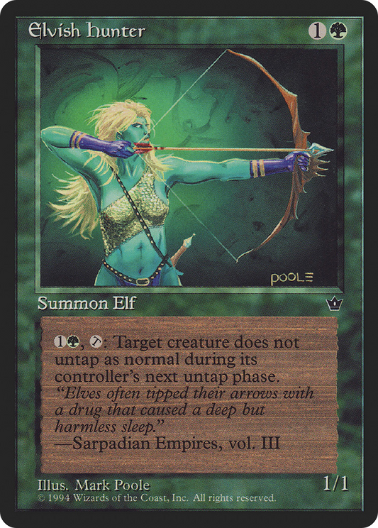 Elvish Hunter (Illus. Mark Poole)