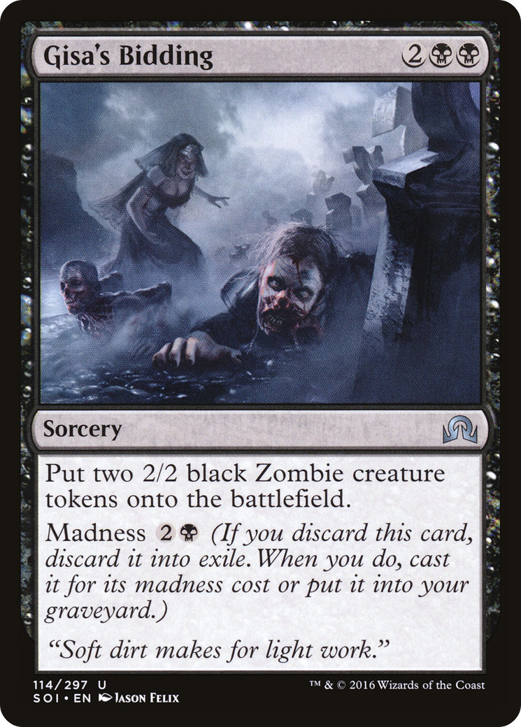 Gisa's Bidding - Foil