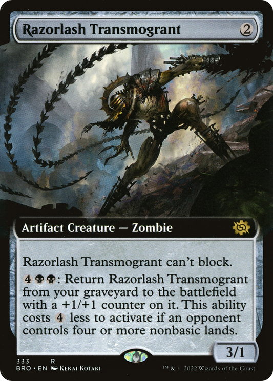 Razorlash Transmogrant (333) (Extended Art)