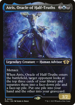Atris, Oracle of Half-Truths (0034) (Showcase) - Foil