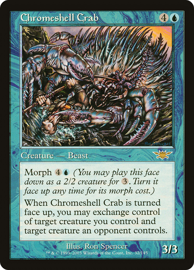 Chromeshell Crab - Foil