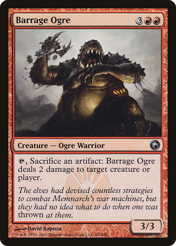Barrage Ogre - Foil