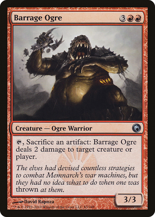 Barrage Ogre - Foil