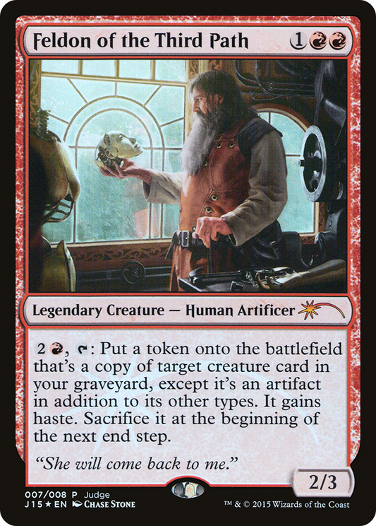 Feldon of the Third Path (007) (Judge) - Foil