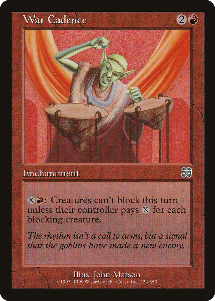 War Cadence - Foil