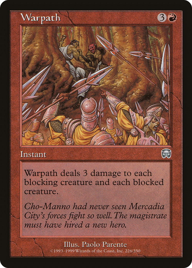 Warpath - Foil