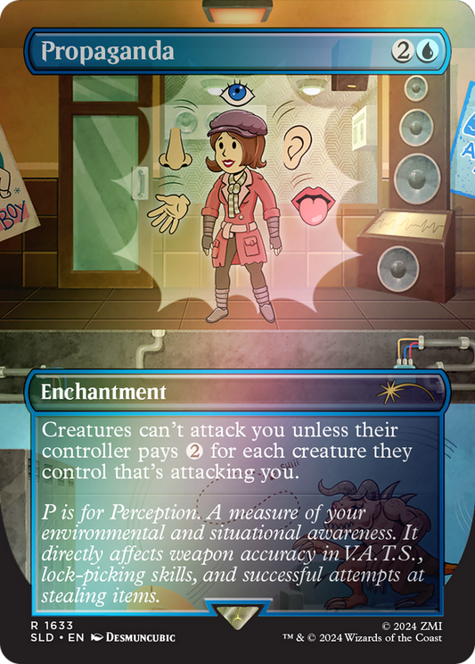 Propaganda (1633) (Borderless) - Rainbow Foil