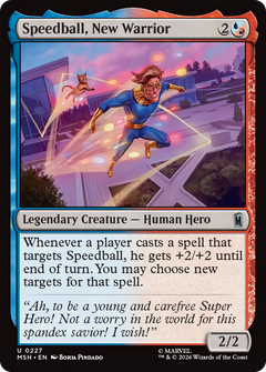 Speedball, New Warrior (MSH) - Foil