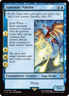 Summon: Valefor - Surge Foil
