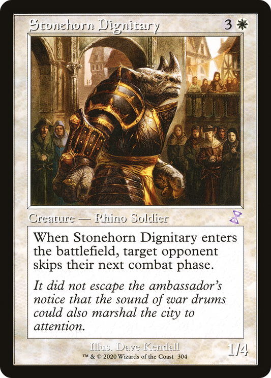 Stonehorn Dignitary - Foil