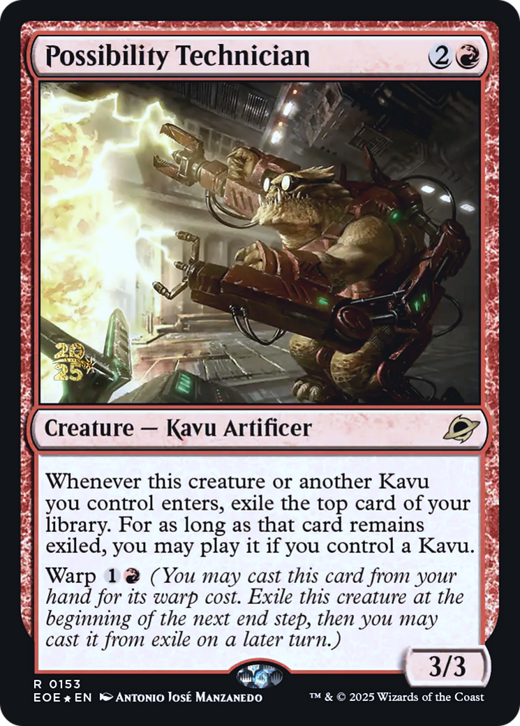 Possibility Technician (0153) (Prerelease) - Foil