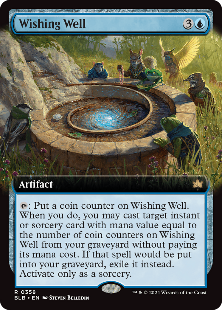 Wishing Well (0358) (Extended Art) - Foil
