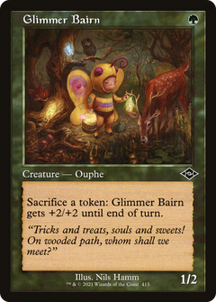 Glimmer Bairn (413) (Retro Frame) - Foil