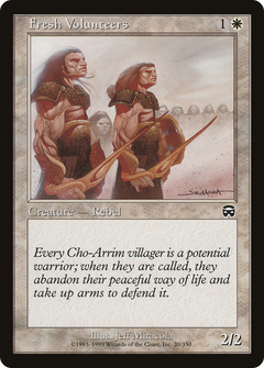 Fresh Volunteers - Foil