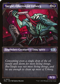 Yargle, Glutton of Urborg (0019) (Showcase) - Foil