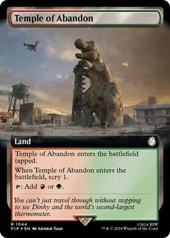 Temple of Abandon (1044) (Extended Art) - Surge Foil
