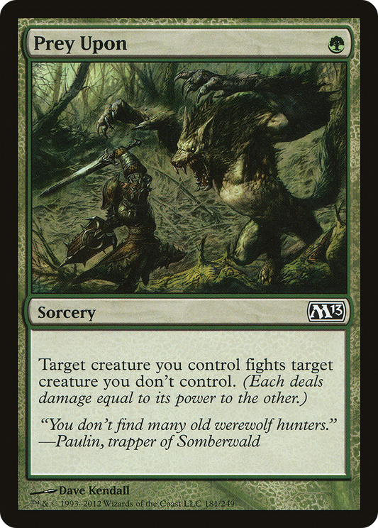 Prey Upon - Foil