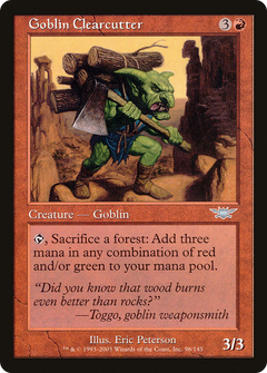 Goblin Clearcutter - Foil